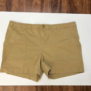 Women’s Patagonia Shorts, khaki, size 14, 4 inch inseam